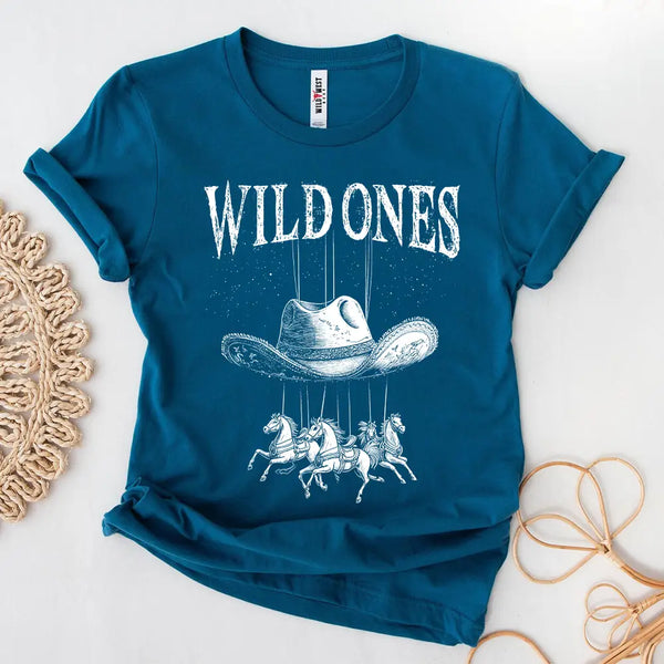 Wild Ones Western Rodeo Short Sleeve Tee