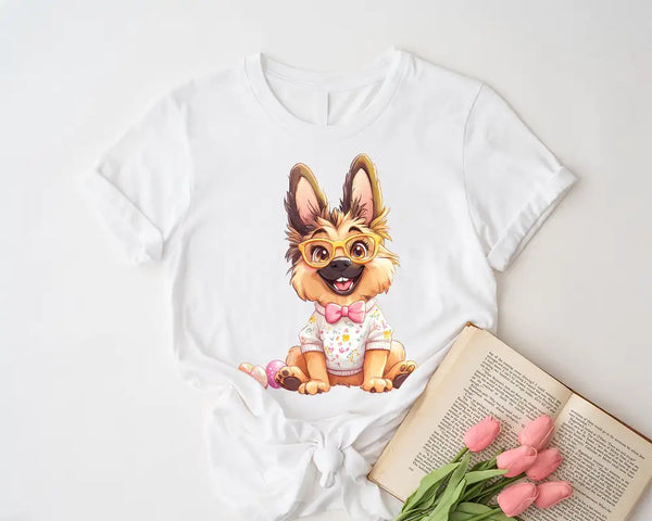 Easter Dog with Glasses & Bow Tie Tee – ON SALE