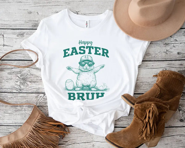 Happy Easter Bruh Bunny Tee - ON SALE!