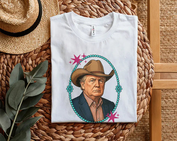 Trump Cowboy Western T-Shirt - ON SALE!