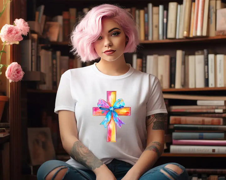 Watercolor Cross